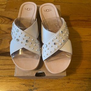 New womens ugg  sandals, size 8
